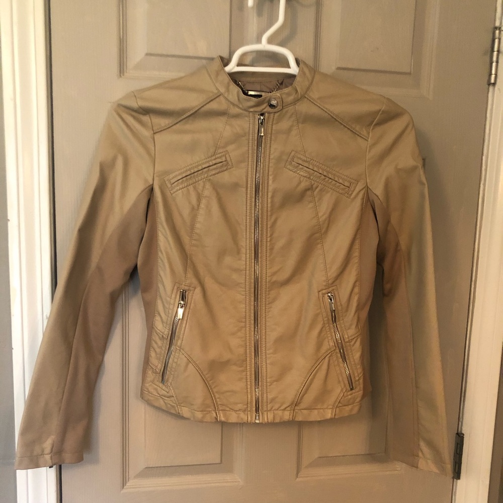 Express Faux Leather Moto Jacket